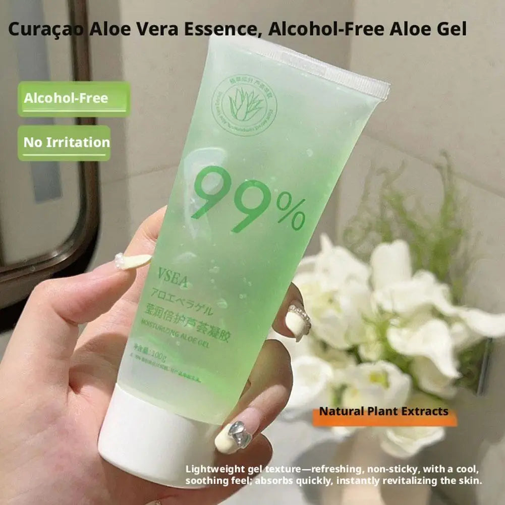 Aloe Vera Gel Moisturizing Face Body Cream Sunburn Repair Hydrating Soothing After Sun Acne Treatment Sensitive Skin Care