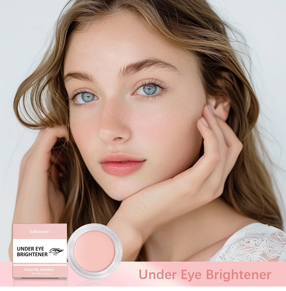 Eye Concealer And Brightening Cream Covers Dark Circles And Bags Under Eyes Brightens Nourishes Eyes Korean Girls Eye Cosmetics