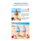 Dreamy Dessert Scent Body Spray Chocolate Cookie Popcorn Fragrance Mist Refreshing Fine Mist Long Lasting Fresh Aroma Daily Gift