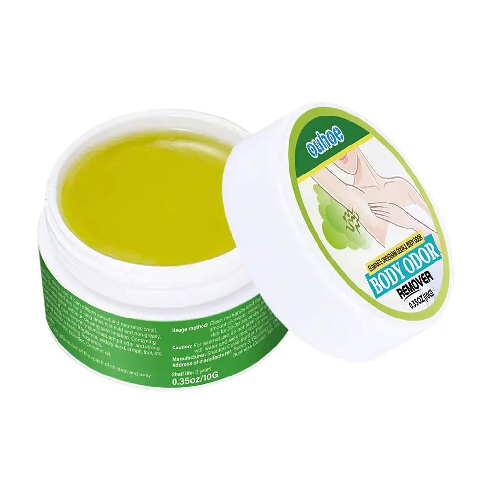 Armpit Odor Removal Cream Underarm Bad Smell Removal For Man And Woman Body Refreshing Lasting Aroma Skin Care Cream