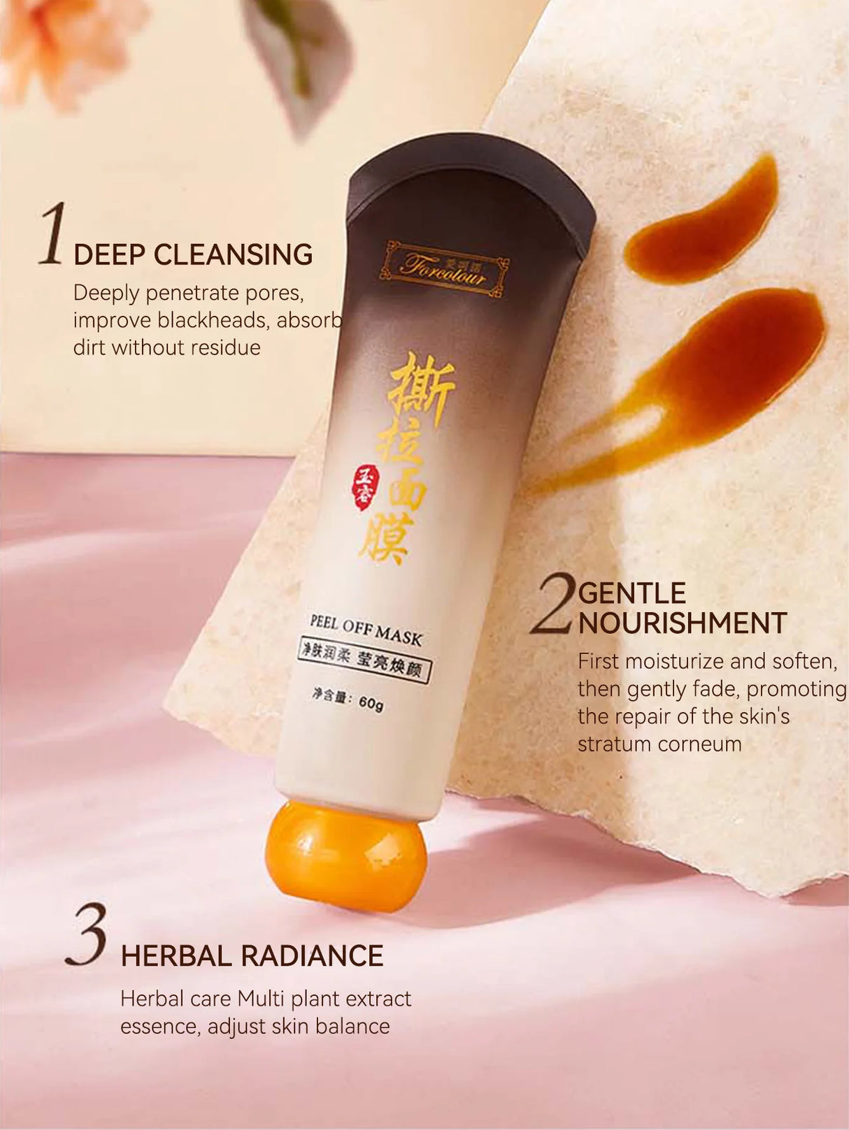 Aiheno Deep Hydration Moisturizing Control Oil Pore-Cleansing Mask Deep Clean Quick Absorption Peel-Off Mask，Peel-off Mask