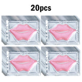 5/10/20/30pcs Pink Gold Crystal Collagen Lip Mask Plump Lips Moisturizing Nourishing Lip Patches Lips Plumper Skin Care Products