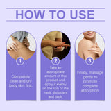 Lavender Essential Oil Moisturizing Body Skin Smoothing Soft Stress Relief Muscle Sore Help Sleep Spa Relaxing Massage Oil