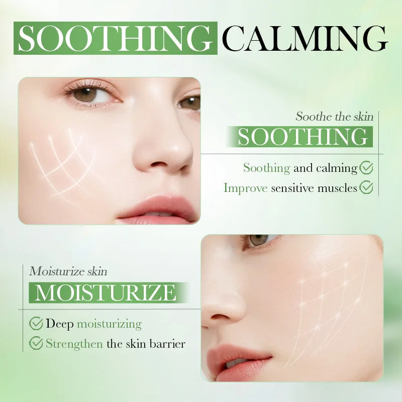 5pcs/set BIOAQUA Centella Asiatica Skin Care Sets Moisturizing Facial Cleanser Face Cream Serum Anti-Aging Facial Skin Care Kit