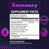 Nighttime Metabolism Gummies - Tone Up Capsules for Bloating & Metabolism, Appetite Suppressant