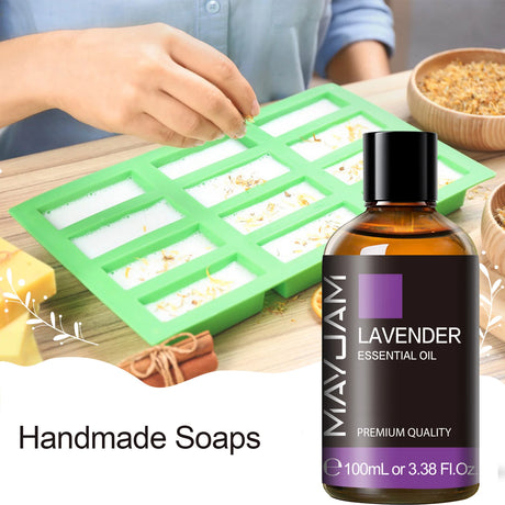 Mayjam Essential Oil 100ml Citronella Cinnamon Cedarwood Vetiver Cajeput Fennel Sage Aromatherapy Oil for Diffuser Humidifier