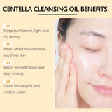 Centella Skincare Set Cleansing Oil Face Wash Serum Barrier Repair Soothing Hydrating Facial Care Kit For All Skin Types Korean