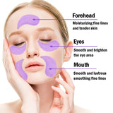 IMAGES Grape Moisturizing Collagen Eye Mask Anti Dark Circles Eye Bags Anti-aging Eyes Masks Beauty Skin Care Eye Patches 60Pcs