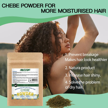 GOIPLE Chebe Hair Care Products Deep Nourish & Moisturize Conditioner Smoothing Anti-loss Breakage Hair Oil or Butter or Powder