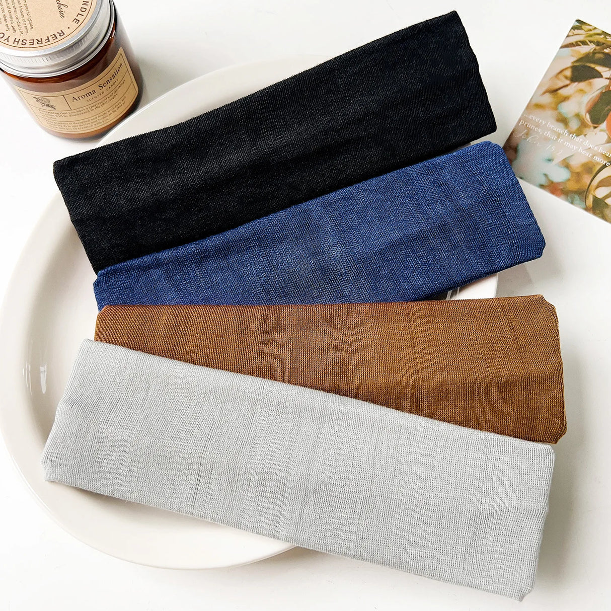 elastic cotton headbands, fashion headbands, ladies men, solid running, fitness, yoga headbands, stretch makeup hair accessories