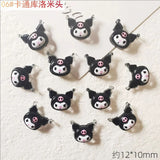 20Pcs Lovely Hello Kitty Cartoon Nail Accessories for Summer Fun Nail Charms Designed for Beautiful Girls