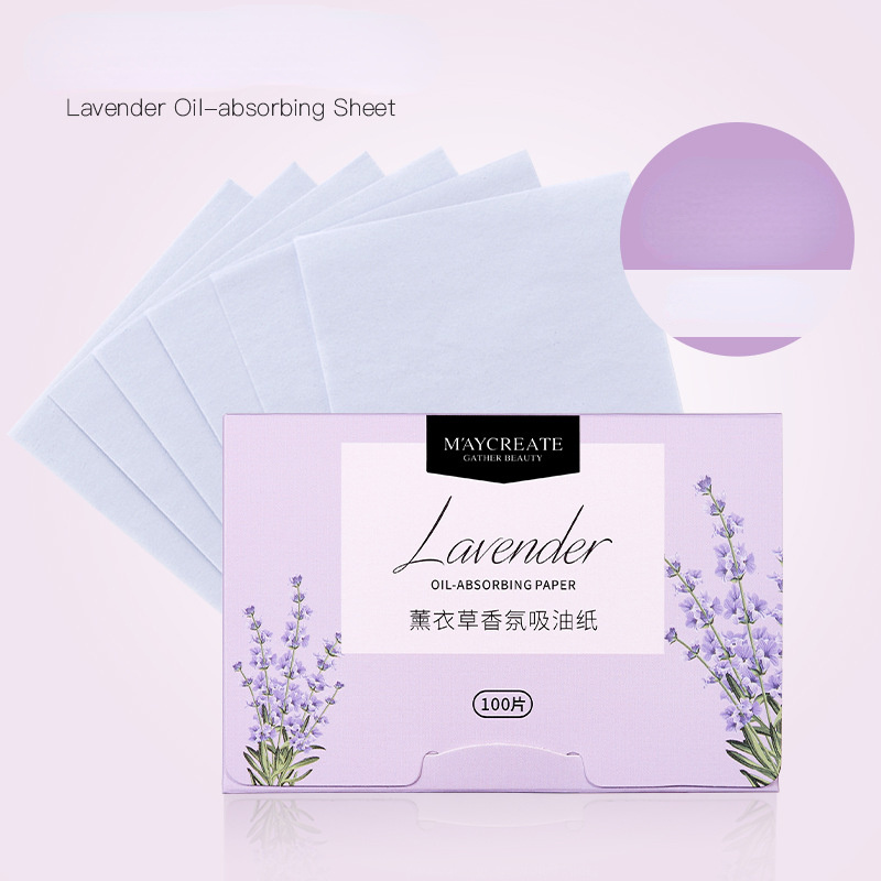 100Pcs Face Oil Blotting Paper Protable Face Wipes Facial Cleanser Oil Control Oil-absorbing Sheets Blotting Tissue Makeup Tools