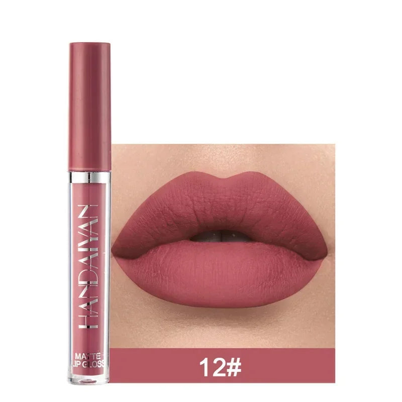 HANDAIYAN 1/6 PCS Lipstick Set Make-up for Women Non Stick Cup Waterproof Long Lasting Cosmetics Korean Makeup Matte Lipstick