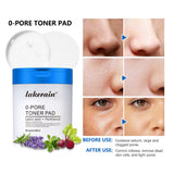 Zero Pore Toner Pads Control Oil Reduce Sebum Exfoliate Deep Clean Refines Pores Antioxidant Skincare Treatment  skincare korean