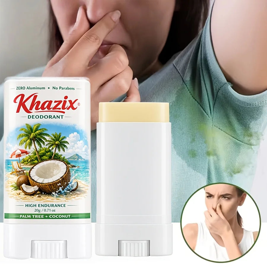 20g universal deodorant for both men and women, aluminum-free formula, provides all-day freshness and lasts long