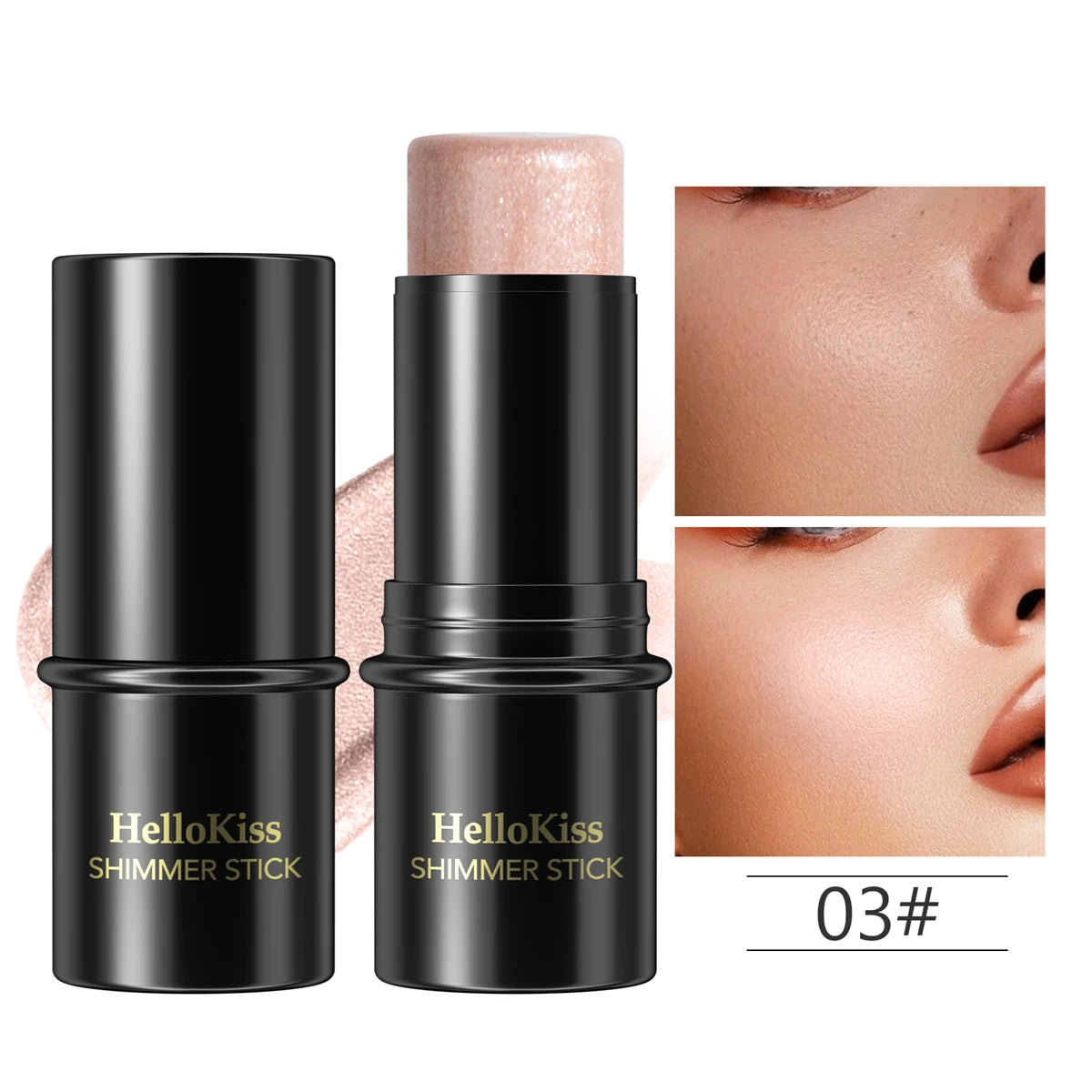 Face Brown Bronzer Contour Stick Face Foundation Makeup Pen Lasting Smooth Contour Shadow Blusher Highlight Concealer Cosmetics