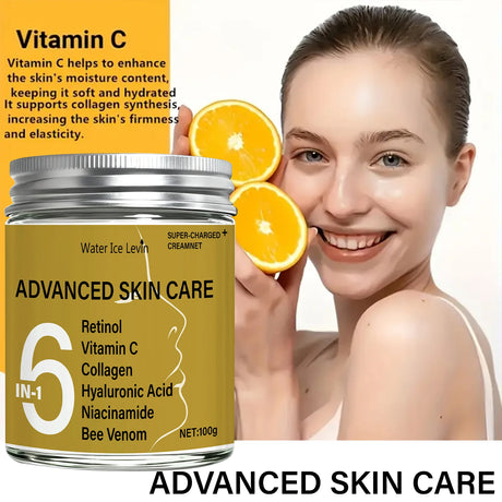 Winter Advanced Face Cream - Retinol, Vitamin C & Bee Venom Complex, Brightens & Firms, Multi-Action Formula for Radiant Skin