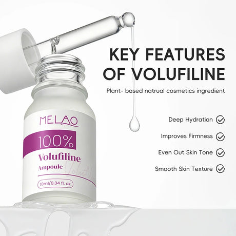 Volufiline Centella Asiatica Serum 10ml Gentle Soothing Moisturizing Facial Ampoule Essence Niacinamide Plumping Fast Absorbing