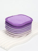 810 Makeup Remover Wipes Gradient 7Pcs, Machine Washable, Reusable Makeup Remover Tools for All Skin Types