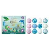 12pcs Organic Bath Bombs Set with Surprise Toys Inside Essential Oi Moisturizing Skin Care Relaxing Bathtime Gift for Boys Girls