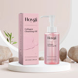 Collagen Makeup Remover Oil Jojoba Oil Makeup Remover Deep Cleansing Pore Dirt Gentle Daily Emulsifying Facial Cleanser Cosmetic
