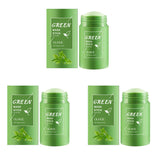 Alaska Volcano & Green Tea Deep Pore Cleansing Mask Stick Blackhead Remover&Oil Control Exfoliating Clay Mask for All Skin Types
