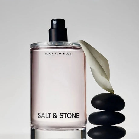 Salt & Stone Hair & Body Mist for Women & Men, Black Rose & Oud 3.4 Fl Oz | Body & Hair Mist, Dark & Floral Scented Body Spray, Gender Neutral Fragrance with Glycerin & Red Algae