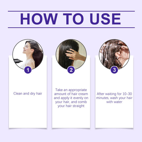 Keratin Hair Straightening Cream Reduce Dry Frizzy Damaged Hair Care Restore Soft Smooth Shiny Moisturizing Hair Conditioner