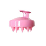 Silicone Scalp Massage Comb - Soft PE Bristles Shampoo Brush for Deep Cleansing, Home SPA & Bath Brush