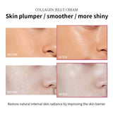 Anti Aging Collagen Face Cream 100ml Niacinamide Moisturizer Hydrating Gel For Tightening Soothing Firmness Skincare