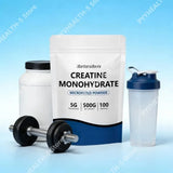 Micronized Creatine Monohydrate Powder 500g, 100 Servings, 5g Scoop, Sports Nutrition Supplement for Men & Women