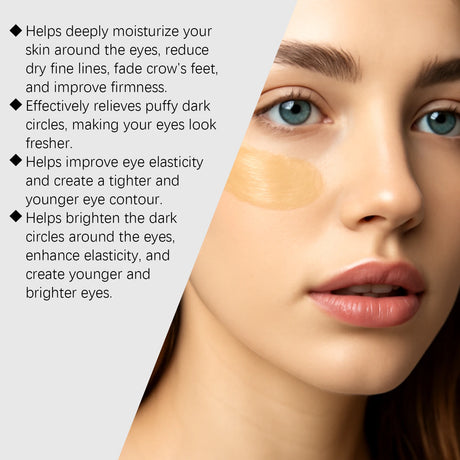 Eye Tightener Cream Remove Dark Circles Eye Bags Lifting Firming Eye Skin Wrinkle Elimination Reduces Puffiness Eye Repair Cream