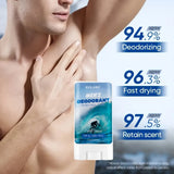 Refreshing Antiperspirant Cream for Hands, Feet, Face & Underarms, Quick-Dry Sweat Control, Lightweight for Daily Use & Hot Weat
