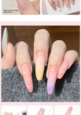 LIMEGIRL 24 Color Gradient Wash-Free Painting Gel Nail Art Design Painting Gel Nail Engraving DIY Soak-Off UV LED Nail Polish