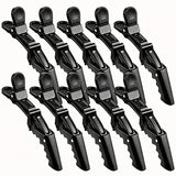 12Pcs Hair Clips for Styling Sectioning,Wide Teeth Design Professional Salon Alligator Hair Clips for positioning, perming