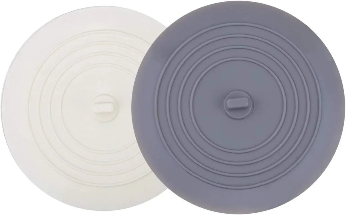 6 Inches Large Silicone Drain Plug Hair Stopper Flat Suction Cover Tub Stopper Leakage-proof Drain Cover Bathroom Accessories