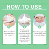 Herbal Women Private Part Care Hygiene Cleansing Mousse PH Balanced Relieve Local Discomfort Remove Odor Daily lasting Protect