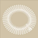 2Pcs Plastic Full Circle Stretch Diamond Flexible Comb Teeth Headband Hair Band Clip Face Wash Fixed Hair Accessories Non-Slip