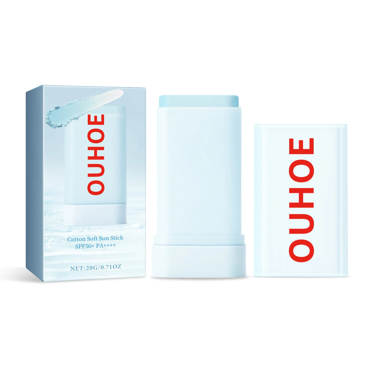 Sunscreen Stick Spf 50 for Oily Skin Face Sun Blocking UV Protective Moisturizing Refreshing Oil Control Solar Isolation Cream
