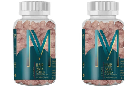 Hair Skin Nail Gummies Vitamin Supplement Biotin Multivitamin Daily Nutritional Support 60 Gummies