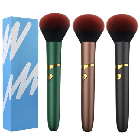 2 In 1 Electric Multi-Function Makeup Brush Foundation Make-Up Massage Vibration Powder Blusher Makeup Tools Makeup Brush