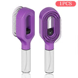 Hairbrush Sprayer Brush 2 in 1 Multi-functional Spray Bottle Comb with Water Spray Detangling Styling Salon Fluffy Modeling Comb