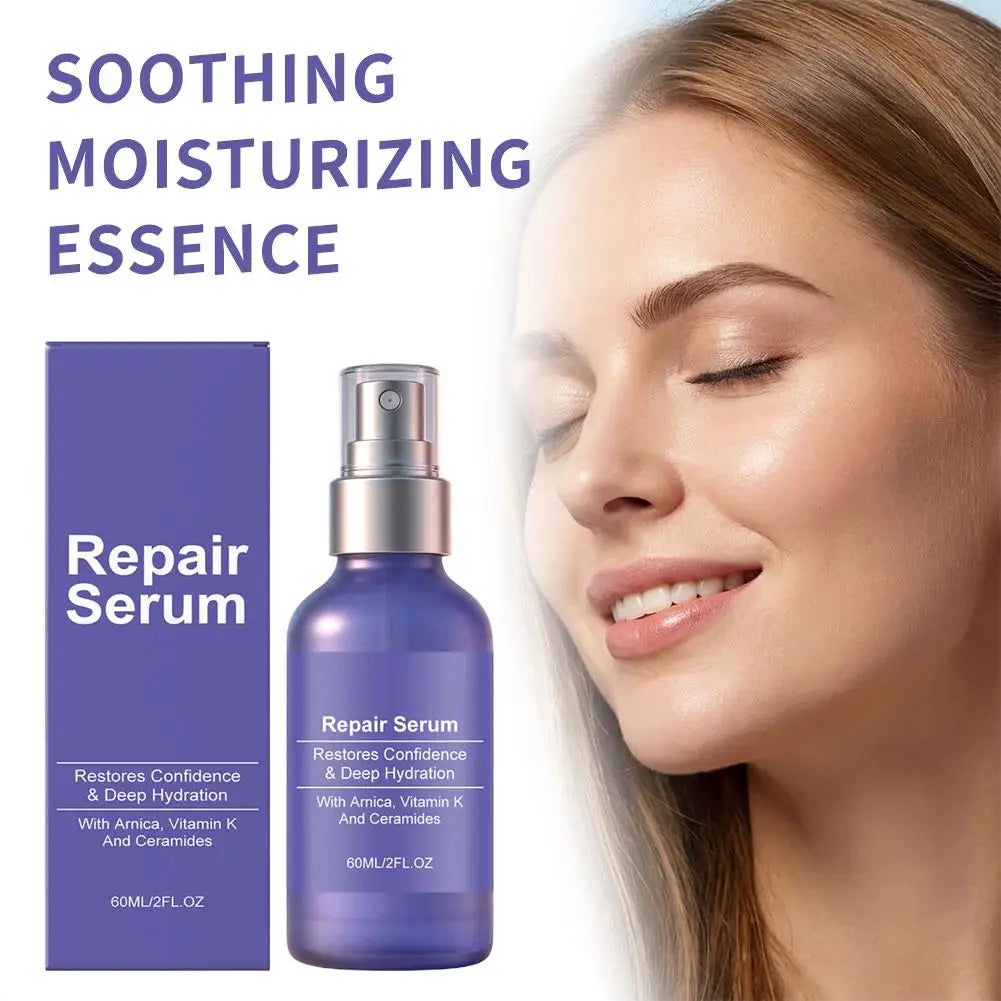 Vitamin K & Ceramides Repair Serum 60ml, Barrier Repair, Deep Hydration & Soothing Facial Essence for All Skin Types