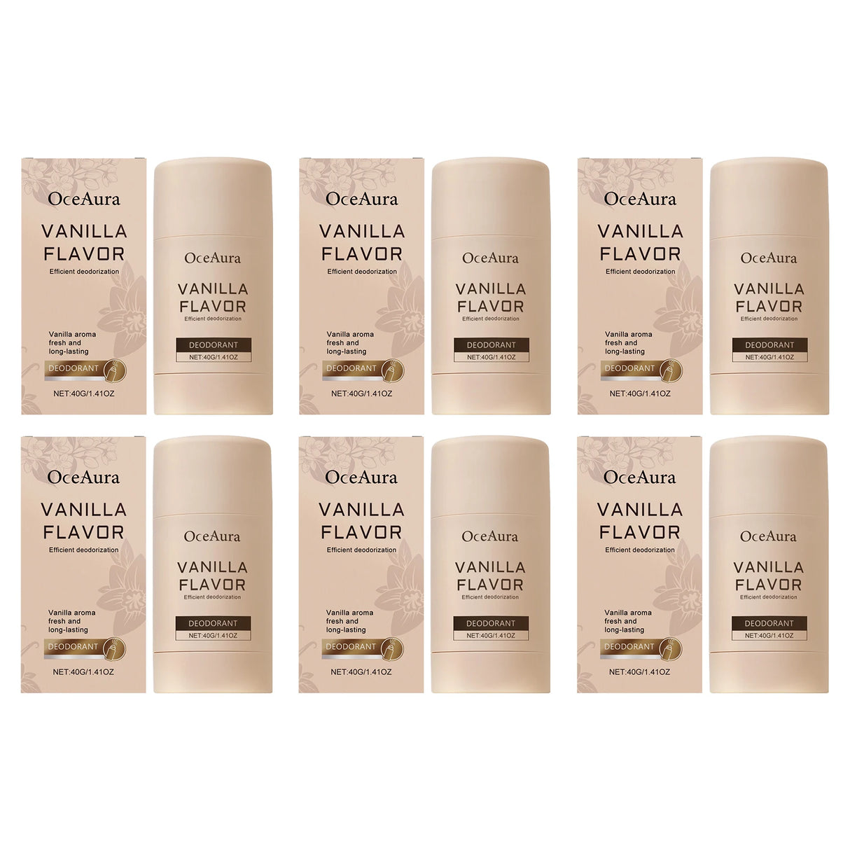 Vanilla Underarm Deodorizing Rod Lighten Odor Armpit Body Fragrance Antiperspirant Natural Moisturize Refreshing Deodorant Stick