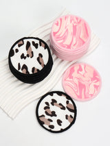 10Pcs Makeup Remover Pads Can Be Soaked in Water and Can Be Removed with Facial Makeup It Can Also Be Used with Makeup Remover.