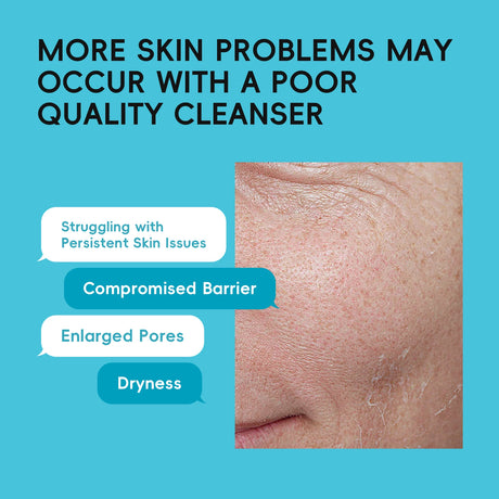 Quiyum 8X H2O AquaVitalize Facial Cleanser 100g Gentle Daily Cleansing Oil Control Refreshing Face Wash for All Skin Types