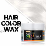 Valentine's Day DIY Hair Dyed Mud Hair Colour Wax Easy To Wash Coloring Cream One-time Hairs Beard and Eyebrows Colour Products