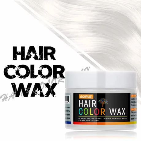 Valentine's Day DIY Hair Dyed Mud Hair Colour Wax Easy To Wash Coloring Cream One-time Hairs Beard and Eyebrows Colour Products