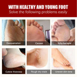 Exfoliating Feet Mask Sock Exfoliation Scrub for Feet Mask Remove Dead Skin Moisturizing Pedicure Anti Crack Foot Patch Spa 5PCS