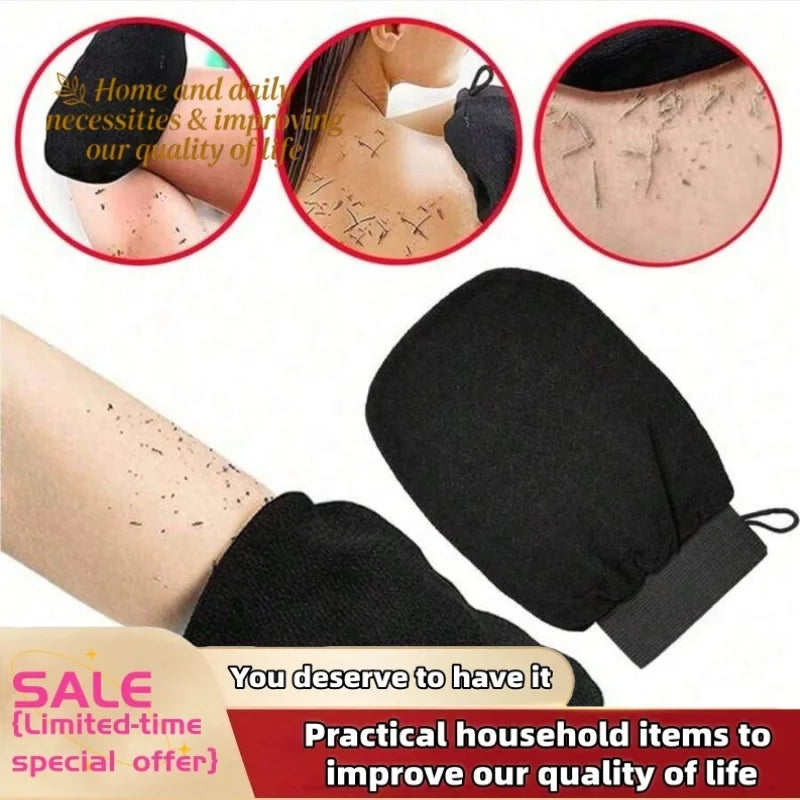 1 Piece Double Sided Hammam Scrub Mitt Magic Peeling Glove Exfoliating Tan Removal Mitt Second Pieces discount Tan Removal Mitt